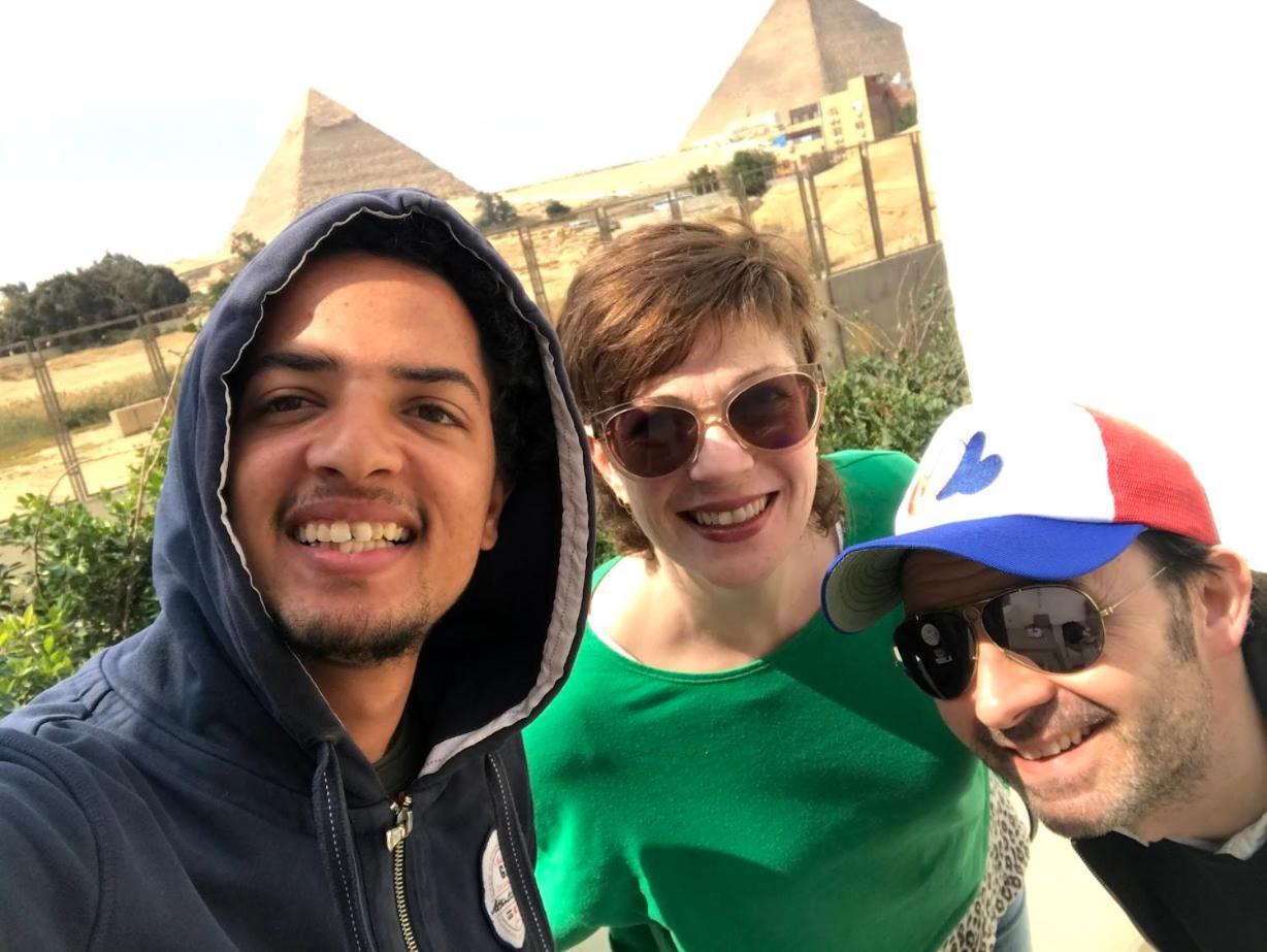 Studio Farida Pyramids View Kafrat al Jabal Bagian luar foto