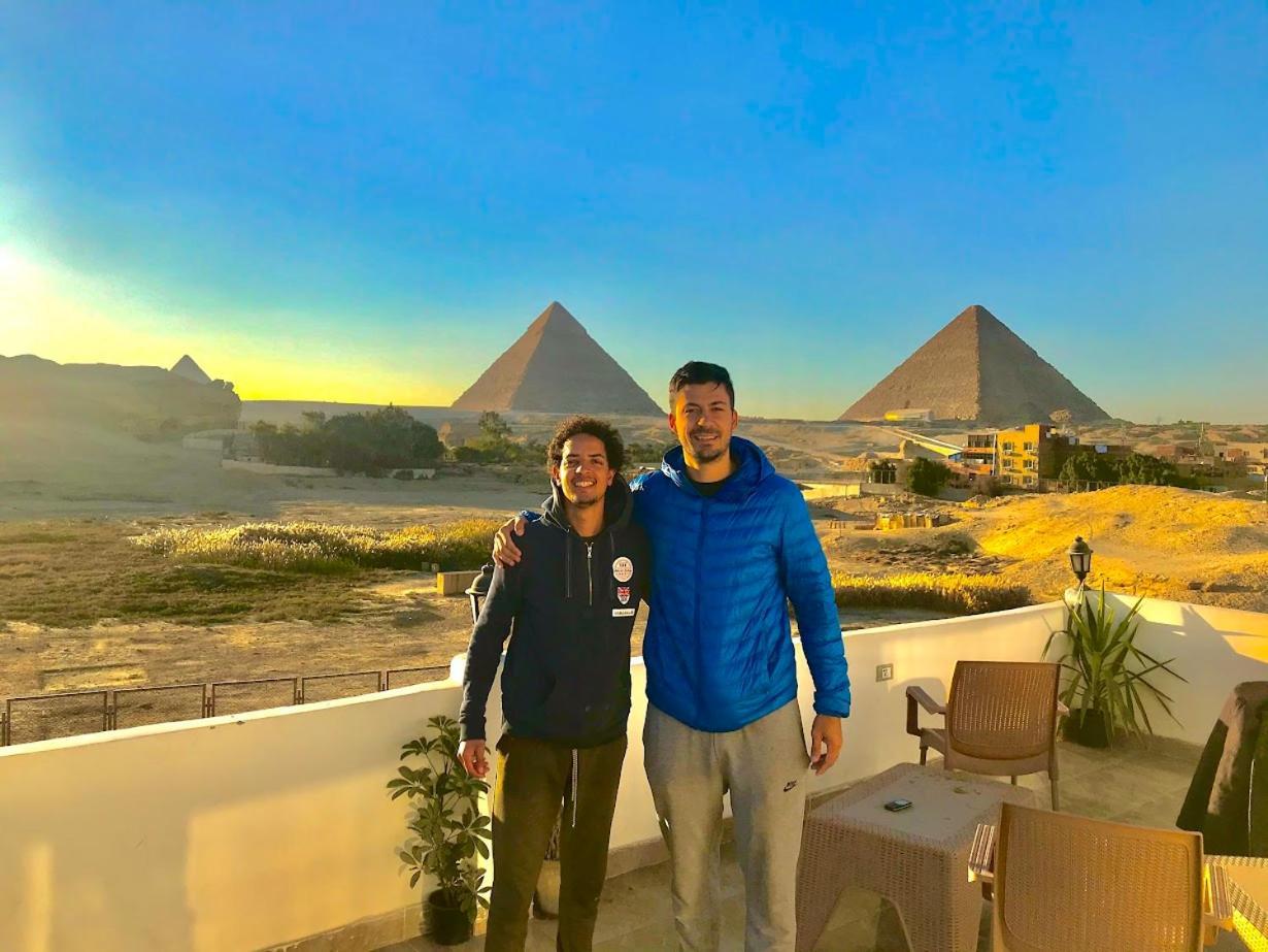 Studio Farida Pyramids View Kafrat al Jabal Bagian luar foto