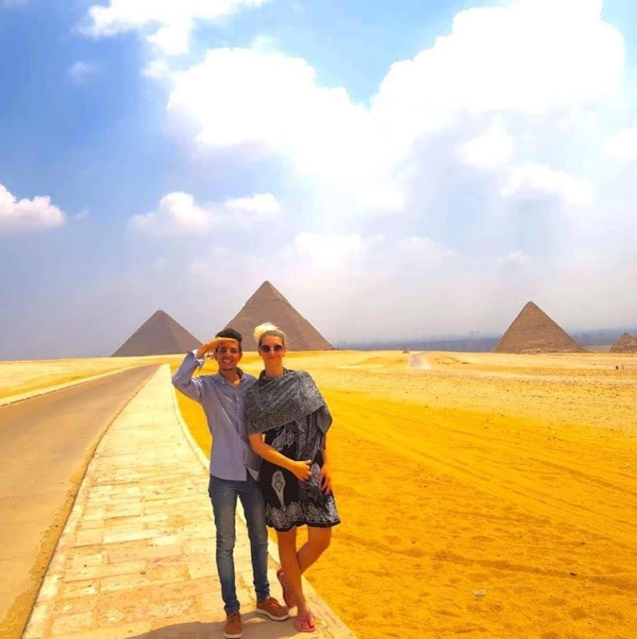 Studio Farida Pyramids View Kafrat al Jabal Bagian luar foto