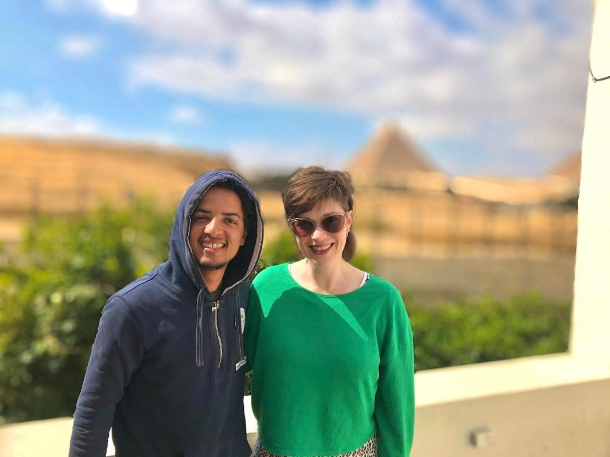 Studio Farida Pyramids View Kafrat al Jabal Bagian luar foto